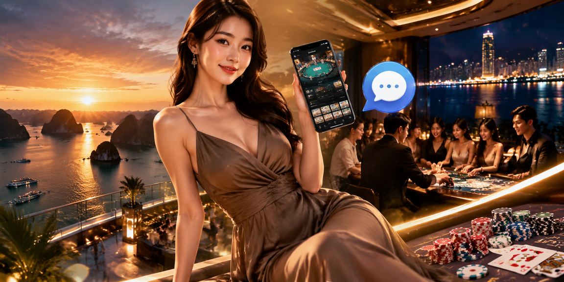 Khách hàng chơi game đặt cược Jackpot tại Hạ Long